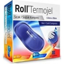 Roll Termojel Sıcak Soğuk Kompres 13X28 cm Kumaş Kaplı Modeli ile