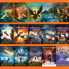Percy Jackson ve Olimposlular - Apollon'un Görevleri - Olimpos Kahramanları / 15 Kitap Set Telefon Tutucu Hediye