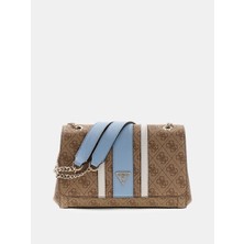 Guess Noelle Iı Dönüştürülebilir Kapaklı Kadın  Omuz Çantası HWBS9672210-LLU