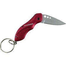 Munkees Folding Knife Iı  - Red Renkli Unisex Anahtarlık