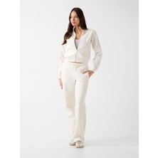 Guess Calista 4g Tam Fermuarlı Kadın  Eşofman Üstü V6YQ12K4297-FW0T