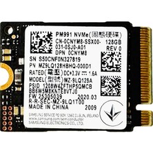 Samsung MZ-9LQ128A 2000/1000MB/S 128GB M.2 22X30 Nvme SSD (Kutusuz)
