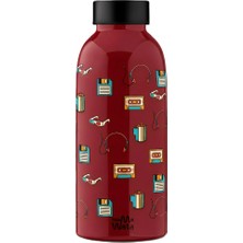 Mamawata Retro Hit Paslanmaz Çelik Termos Matara 470 ml Sızdırmaz Yalıtımlı Suluk