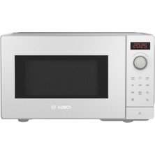 Bosch FFL023MW0 Beyaz Solo Mikrodalga Fırın 20 L Kapasite 800 W Güçlü Dijital Kontrol