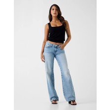 Guess Kolsuz Nina Triko Kadın Siyah Bluz W6YR15Z0956-JBLK