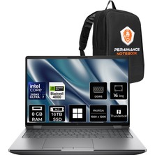Hp Zbook Fury G1I Core Ultra 7 265HX Rtx Pro 4000 Blackwell 16GB 8gb Ram 16TB SSD 16" Fhd+ WIN11 Pro C65H8ESPN500 Iş Istasyonu + Per4 Çanta
