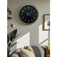 Calais 40 cm Metal Eskitme Klasik Duvar Saati