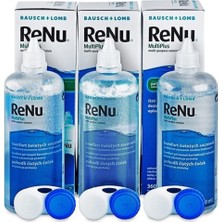 ReNu Multiplus 360 ml 3 Lü Set Lens Solüsyonu Profesyonel Kalite ve Medikal Standartlara Uygun