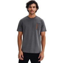 Ar-ma Erkek Bisiklet Yaka Tişört Yazi Baskili Regular Fit Süprem Y31344448202