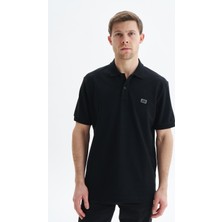 Ar-ma Erkek Polo Yaka Tişört Baskisiz Basic Regular Fit Çift Toplama Penye Pike Y29374354102