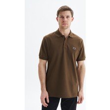 Ar-ma Erkek Polo Yaka Tişört Baskisiz Basic Regular Fit Çift Toplama Penye Pike Y29374354102