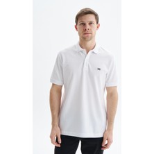 Ar-ma Erkek Polo Yaka Tişört Baskisiz Basic Regular Fit Çift Toplama Penye Pike Y29374354102