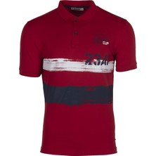 Ar-ma Erkek Polo Yaka Tişört Yazi Baskili Regular Fit Tek Toplama Licrali Pike Y9TYO7979