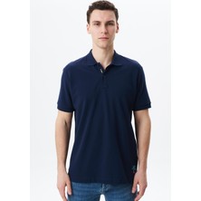 Ar-ma Erkek Polo Yaka Tişört Baskisiz Basic Regular Fit Çift Toplama Penye Pike Y29374354802