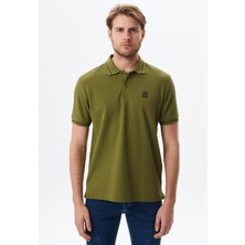 Ar-ma Erkek Polo Yaka Tişört Baskisiz Basic Regular Fit Çift Toplama Penye Pike Y29374354402