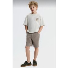 Nk Kids Erkek Çocuk Forward T-Shirt Yumuşak Esnek Dokulu Şort Alt Üst Takım