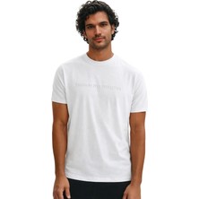 Ar-ma Erkek Bisiklet Yaka Tişört Yazi Baskili Regular Fit Penye Full Süprem Y31344474002