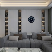 Calais Siyah 36 cm Modern Duvar Saati