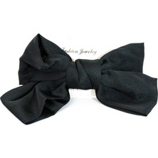 Biem Accessory Biem Saten Fiyonk Toka Siyah