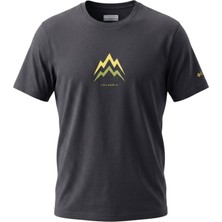 Columbia CS0479 Csc M Pointed Peaks Ss Tee Siyah Erkek Tshirt