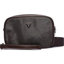 Guess Milano Küçük Erkek Kahverengi Çapraz Çanta HMMIPWP6350-DKB