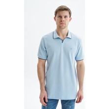 Ar-ma Erkek Polo Yaka Tişört Baskisiz Basic Regular Fit Çift Toplama Penye Pike Y29374353802