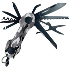 Munkees Pocket Knife Camou Renkli Unisex Anahtarlık