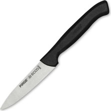 38047 Ecco Düz Sebze Bıçağı 9 cm - Siyah