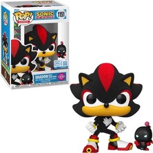 Funko Sonic The Hedgehog Pop! & Buddy Shadow With Dark Chao (Flocked) Exclusive Figür