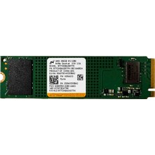 Micron MTFDKBA256TFK 3600/1600MB/S 256GB M.2 22X80 Nvme SSD (Kutusuz)