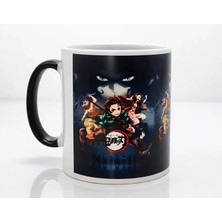 Porselen Renk Değiştiren Demon Slayer Kupa Bardak AALK383