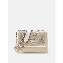 Guess Giully Iı Küçük 2 Bölmeli Dönüştürülebilir Kapaklı Kadın Çok Renkli Omuz Çantası HWAE9673740-FLT