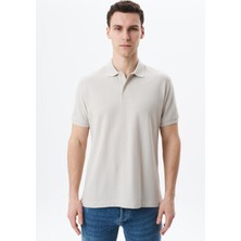 Ar-ma Erkek Polo Yaka Tişört Baskisiz Basic Regular Fit Jakarli Süprem Y29374356402