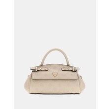 Guess Diana Küçük Üstten Saplı Kapaklı Kadın Krem El Çantası HWPD9727760-LUG