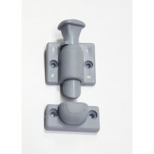 Şahin Cam Balkon Plastik Emniyet Kilidi-Gri