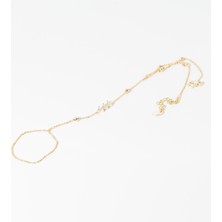 Biem Accessory Biem Zirkon Üçgen Taşlı Çelik Şahmeran