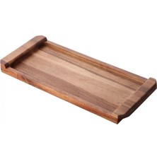 Balsa Bls AKS1003 Kahverengi Dikdörtgen Akasya Ahşap Servis Tepsisi 35X15 cm