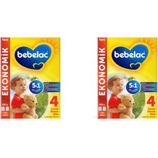 Bebelac 4 800 gr Toz Bebek Devam Sütü 2 Kutu Sütlü İçerik 1 Yaşından İtibaren Çocuklar İçin Ekonomik Seçim