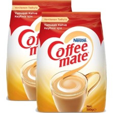 Nestle Coffee Mate Yumuşak Lezzetli Süt Tozu 500 gr x 2 Adet