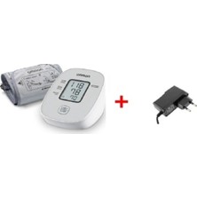 Omron M2 Basic 7121J-E Dijital Tansiyon Aleti Üst Koldan Ölçüm ve Adaptörlü Kullanım