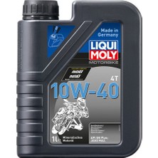 Liqui Moly 10W40 Basic Street 4T Mineral Motosiklet Yağı 1 Litre - 3044 Yüksek Performanslı Yağ