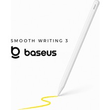 BASEUSONLINE Baseus Smooth Writing 3 Avuç Içi Redli Eğim Hassasiyetli Manyetik Kablosuz Şarjlı iPad Dokunmatik Kalem