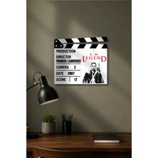 Gişe Arts Klaket Tablo / Duvar Dekoru - Ben Efsaneyim (I Am Legend)