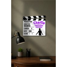 Gişe Arts Klaket Tablo / Duvar Dekoru - Charlie'nin Çikolata Fabrikası (Charlie And The Chocolate Factory)