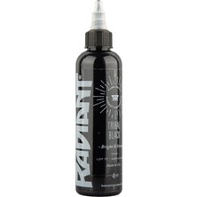 Valor Tribal Black Radiant Dövme Boyası 4OZ(120ML)– Yoğun Siyah Profesyonel Tattoo Ink
