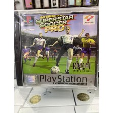 Pal Internatıonal Superstar Soccer  Pro Ps1 Koleksiyonluk Orjinal Oyun Sıfır Jelatinli Kutulu