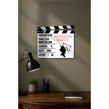 Gişe Arts Klaket Tablo / Duvar Dekoru - Inspector Gadget (Müfettiş Gadget)