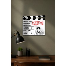 Gişe Arts Klaket Tablo / Duvar Dekoru - American Gangster (Amerikan Gangsteri)