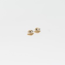 Biem Accessory Biem Göz Model Taşlı Çelik Xuping Küpe