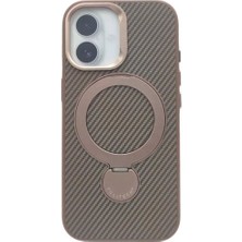 Fulltech Iphone 17 Karbon Standlı Kılıf